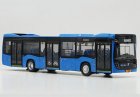 Blue 1:43 Scale Diecast KAMAZ City Bus Model