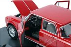 Red 1:24 Scale Diecast 1965 Alfa Romeo Giulia 1600 Super Model
