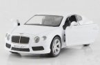 Black / White / Red Kids Pull-Back Function Diecast Bentley Toy