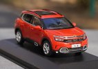 White / Black / Orange Diecast 2017 Citroen C5 Aircross Model