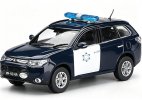 1:43 Scale Deep Blue Diecast Mitsubishi Outlander SUV Model