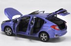 Blue 1:18 Scale 2016 Diecast Honda New Gienia Model