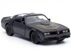 Matte Black / Red 1:36 Kids Diecast 1978 Pontiac Firebird Toy