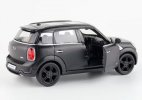 1:36 Scale Kid Matte Black Diecast Mini Cooper S Countryman Toy