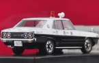 Black-White 1:43 Osaka Police Diecast Nissan Cedric Model