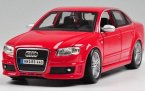 Red / Silver / White / Blue 1:24 Bburago Diecast Audi RS4 Model