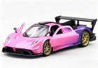 Kids 1:36 Scale White / Pink Diecast Pagani Zonda R Toy