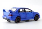 Blue /White 1:32 Kids Diecast Mitsubishi Lancer Evolution X Toy