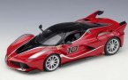 Red / Yellow 1:18 Scale Bburago Diecast Ferrari FXX K Model