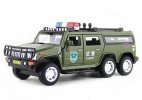 Police 1:32 Kids Army Green /Black /White Diecast Hummer H2 Toy