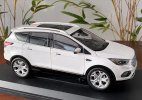 White / Brown 1:18 Scale Diecast 2017 Ford Kuga SUV Model