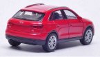 Red / Orange/ White Kids 1:36 Scale Welly Diecast Audi Q3 Toy