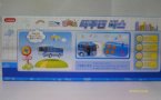 Blue Kids Multifunction Electric Airport Limousine Bus Toy