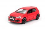 Red / White 1:32 Bburago Diecast VW Golf GTI Model