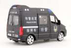 1:32 Scale Kids SWAT Black Diecast Mercedes Benz Sprinter Toy