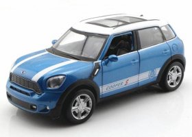 Red /Blue /Yellow /Brown 1:32 Diecast Mini Cooper COUNTRYMAN Toy