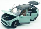 Black / White / Blue 1:24 Scale Diecast NIO ES6 SUV Toy