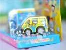 Kids Mini Scale Blue / Yellow Bandai Doraemon Bus Toy