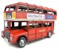 Medium Scale Red 1905 Year Double Decker London Bus Model