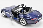 1:24 Scale Blue Maisto Diecast BMW Z8 Model