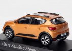Orange 1:43 Scale NOREV Diecast Dacia Sandero Stepway Model