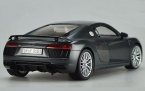 1:18 Scale Yellow / Gray Diecast Audi R8 V10 Plus Model