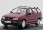 Wine Red 1:43 Scale IXO Diecast 1993 VW Golf Variant Model
