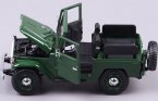 Green 1:24 Scale MotorMax Diecast Toyota FJ40 SUV Model