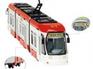 Kids Large Scale Red /Green Dickie Plastics City Trolley Bus Toy
