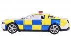 1:32 Scale Kids Yellow Diecast Ford Mustang GT Police Car Toy