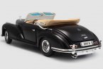 Black 1:18 Scale Maisto Diecast 1955 Mercedes Benz 300S Model