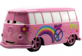 Kids Red / Pink / Green / Blue Cartoon Microbus Toy