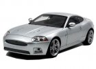 Silver /Black 1:18 Scale Autoart Diecast Jaguar XKR Coupe Model