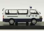 1:43 Scale White Police Diecast Jinbei Hiace Van Model