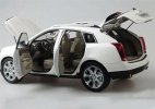 Black / White 1:18 Scale Diecast 2013 Cadillac SRX SUV Model