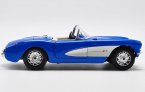 1:18 Scale Maisto Blue Diecast 1957 Chevrolet Corvette Model