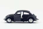 Black 1:36 Scale Kids Diecast VW Beetle Car Toy