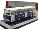 Blue-White 1:72 Scale Atlas Die-Cast Ikarus 260 Bus Model