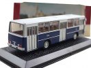 Blue-White 1:72 Scale Atlas Die-Cast Ikarus 260 Bus Model