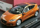 1:43 Scale Blue /Orange / Silver EBBRO Diecast Honda CR-Z Model