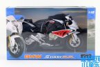 1:12 Scale Black / Red / Gray / Blue Diecast BMW S1000RR Model