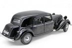 Black 1:18 Scale MaiSto Diecast 1952 Citroen 15CV 6 Cyl Model