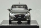 Silver / Gray 1:43 Scale Diecast Mazda Demio Model