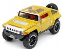 Yellow / Blue 1:24 Scale Maisto Diecast Hummer HX Concept Model