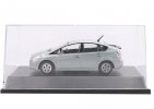 Silver / White 1:43 Scale Diecast Toyota Prius Model