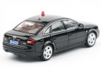 Black 1:64 Scale 2nd gen Police Diecast Audi A6 C5 Car Model