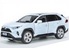 Red / White / Blue 1:24 Scale Diecast 2020 Toyota RAV4 Model