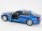 Red / Blue / Silver 1:24 Scale Diecast BMW M5 Model