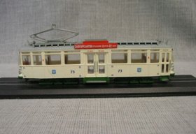 White 1:87 Scale Atlas Geta Beijnes Haarlem -1929 Tram Model