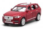 Red / Golden / White / Black Kids 1:32 Diecast Volvo XC90 Toy